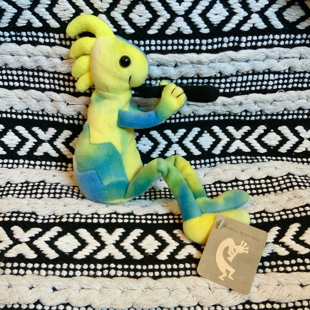 Kokopelli Bean Doll 1998 American Legacy Products Shelf Sitter Vintage Plush